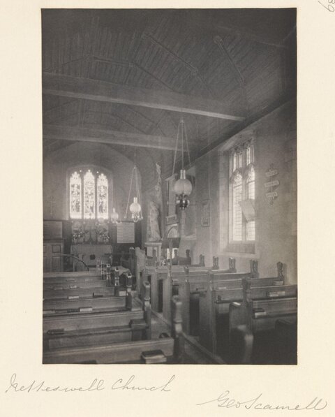 Melleswell Church Interior View