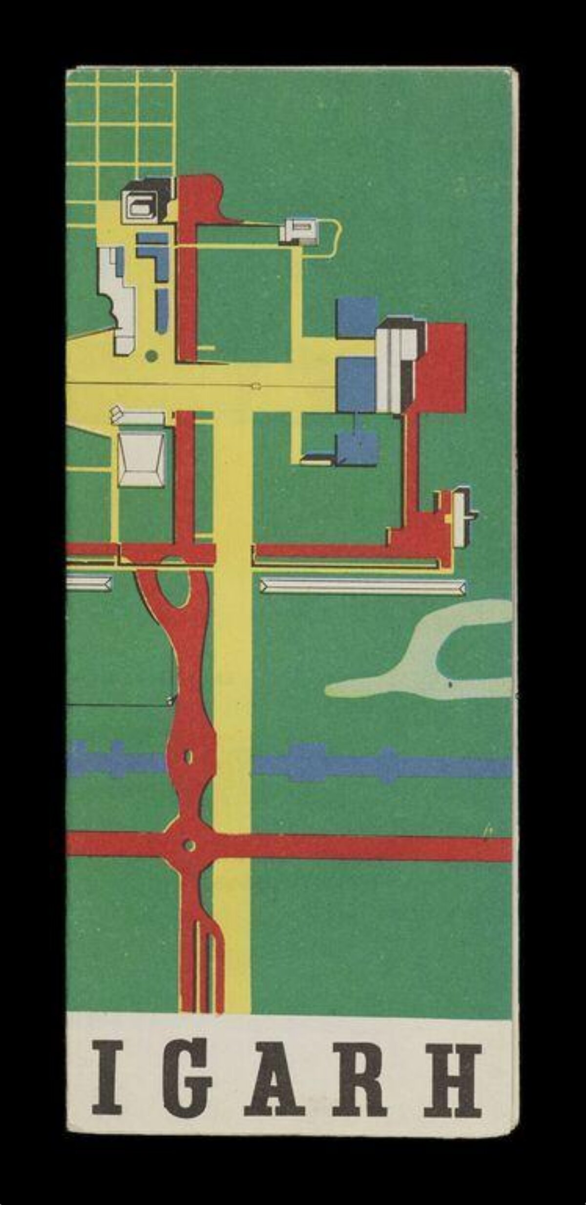Vintage IGARH City Map