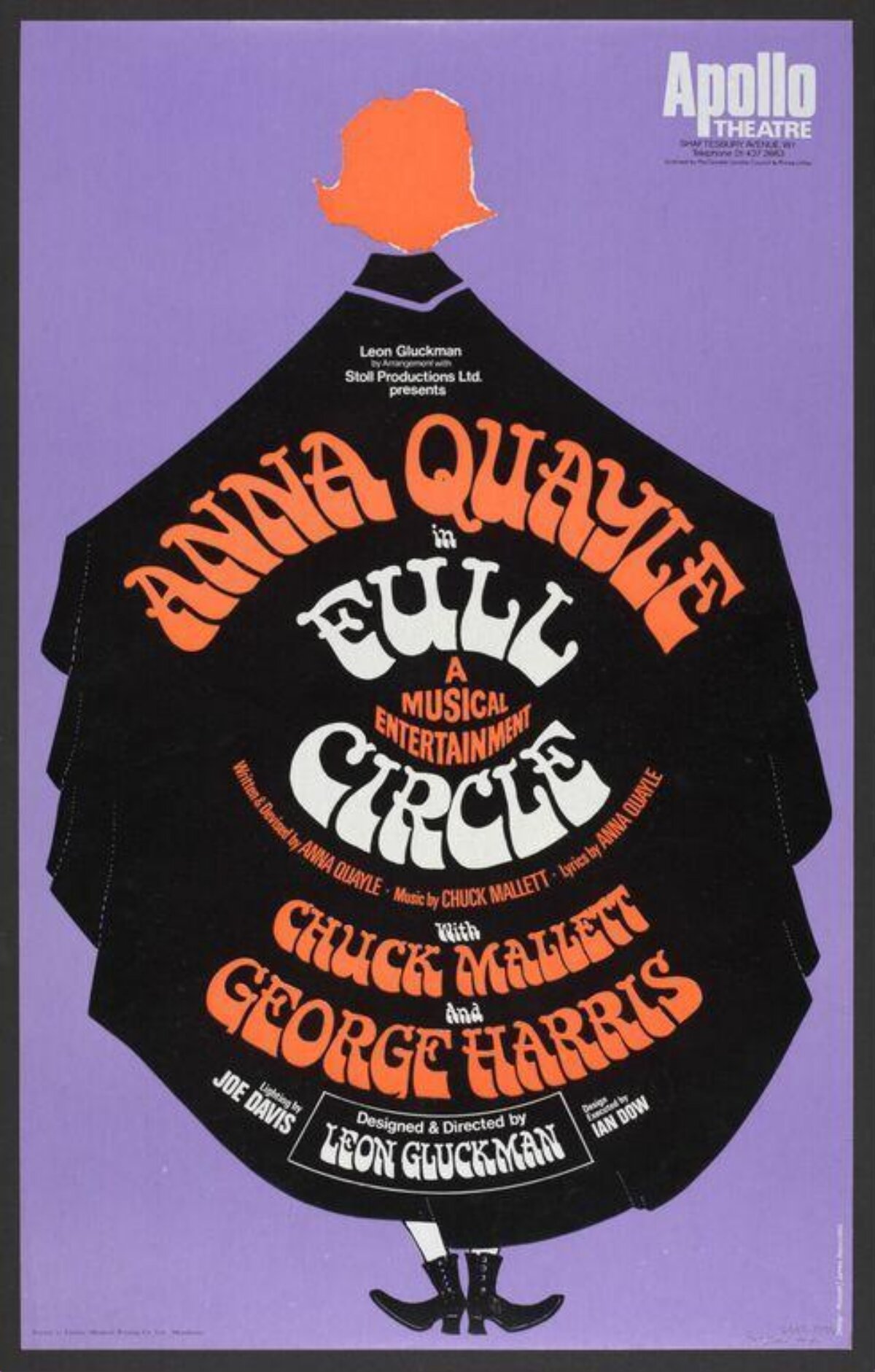 Full Circle Musical Apollo Theatre Poster