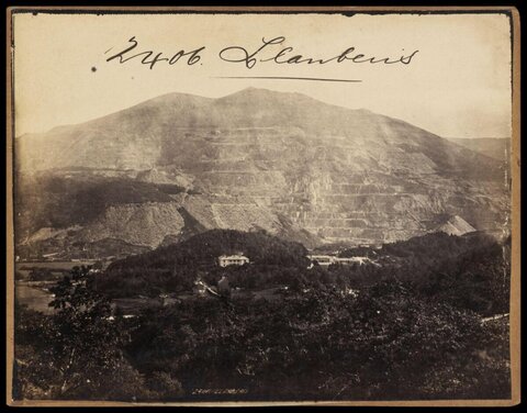 Historical Llanberis Quarry Landscape