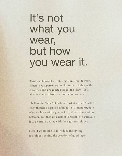 Fashion Quote on How You Wear Clothes