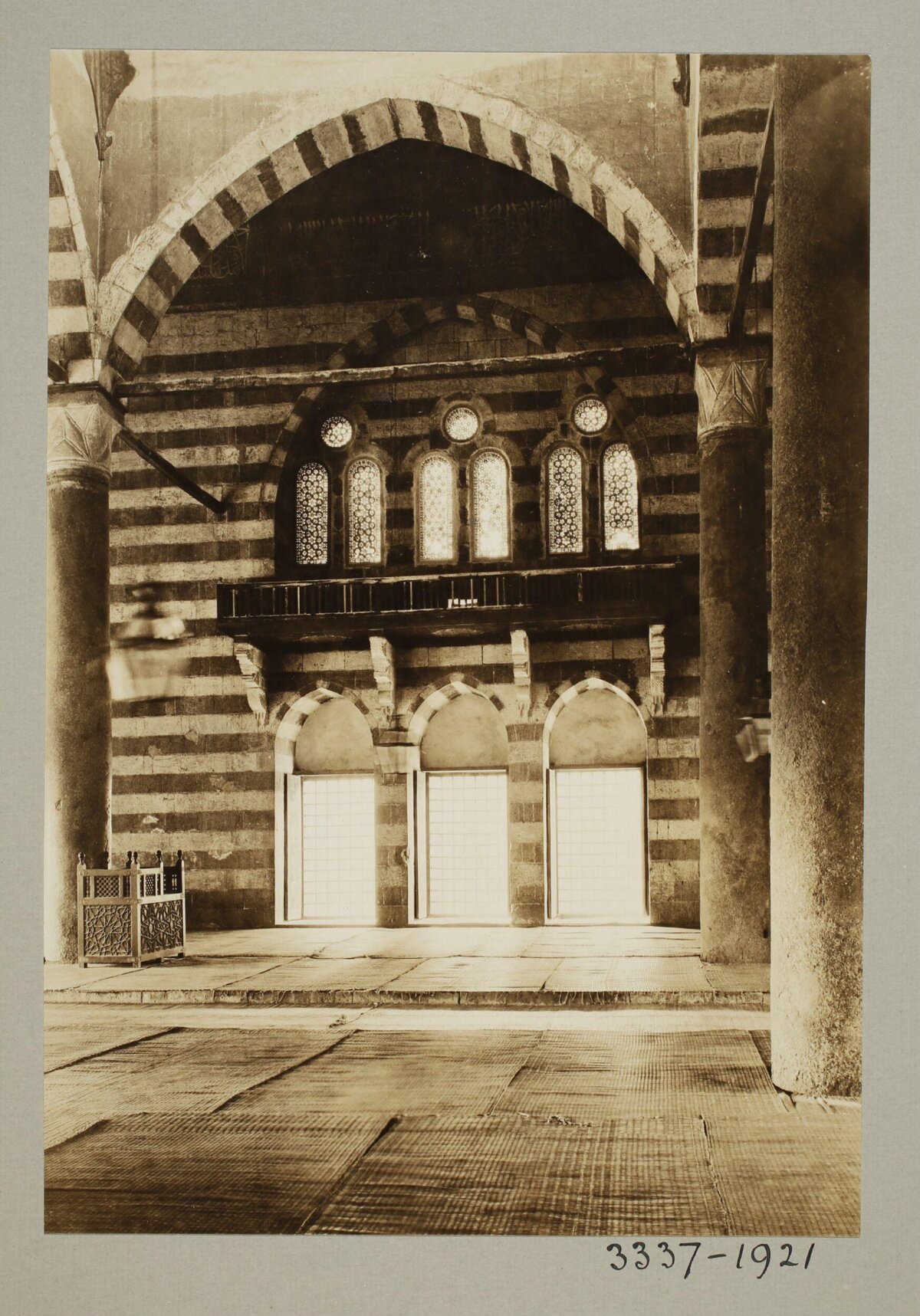 Vintage Mosque Interior Arcade