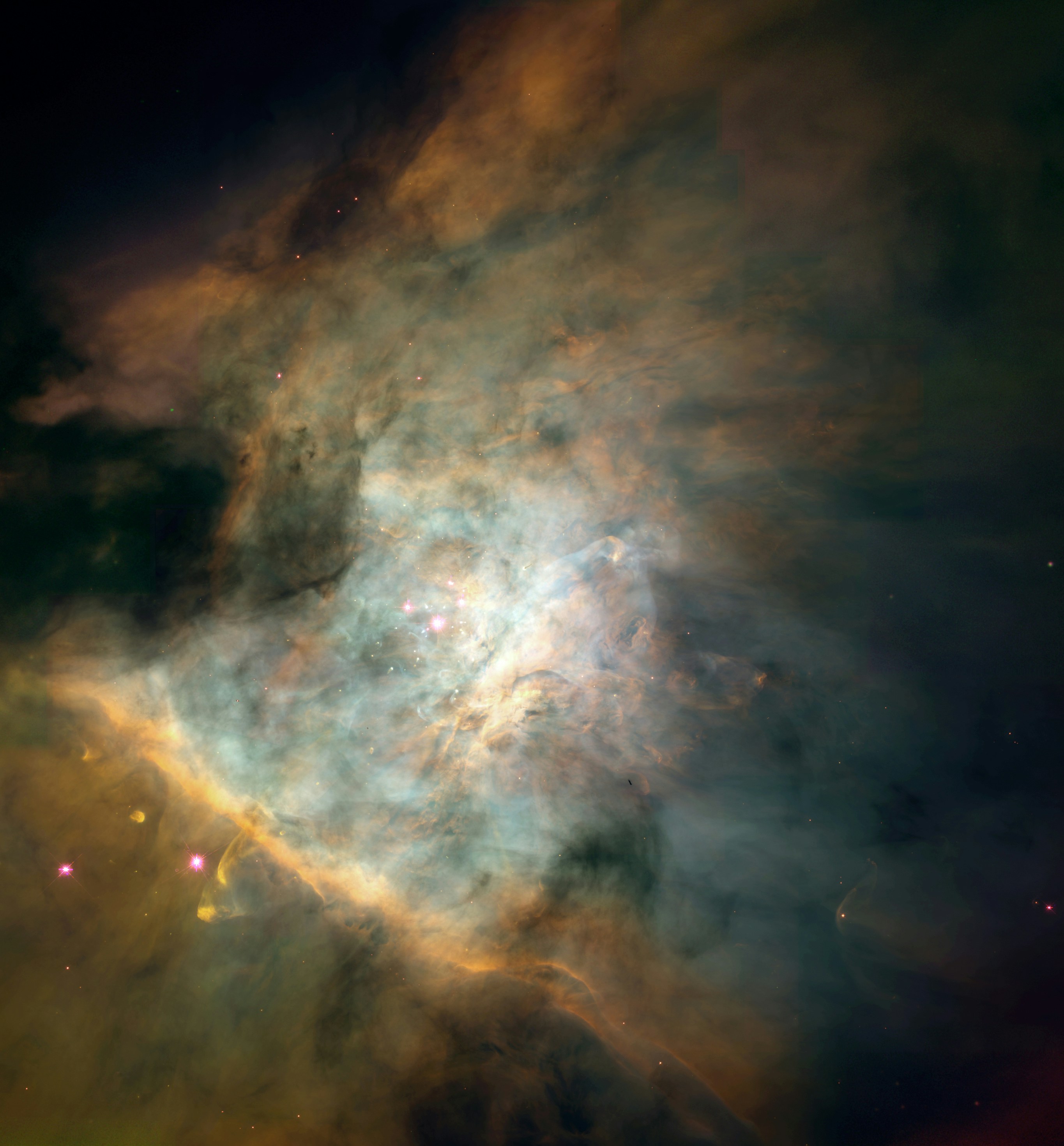 Orion Nebula Deep Space View
