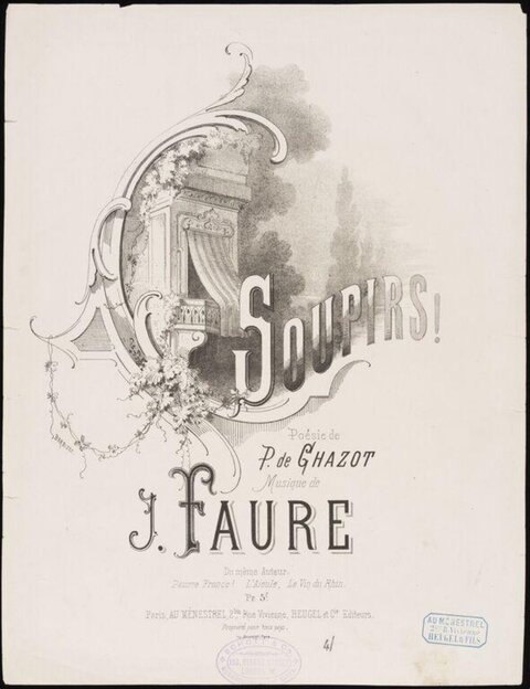 Soupirs! Sheet Music Cover