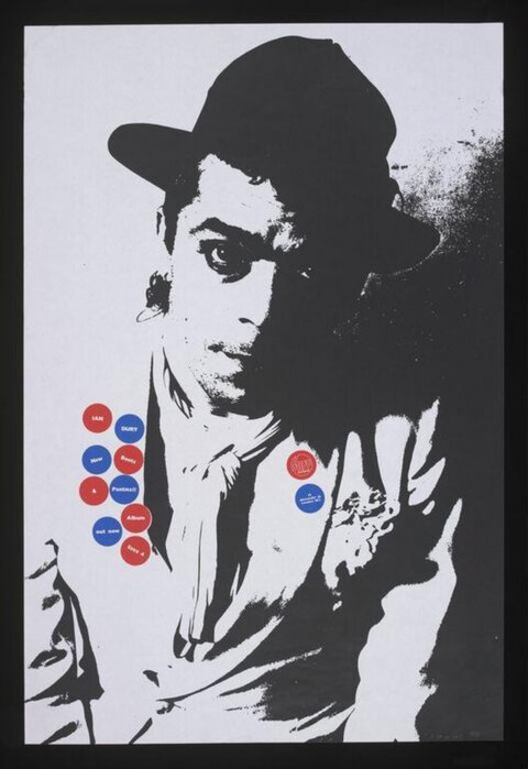 Ian Dury Album Promotional Poster