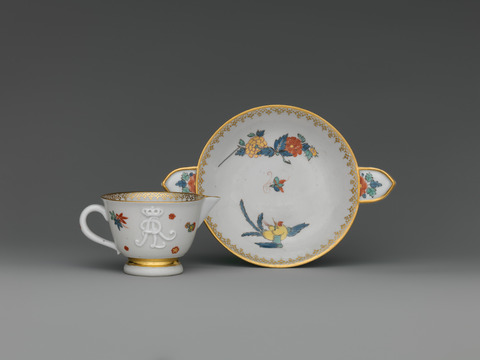 Vintage Porcelain Cup and Saucer