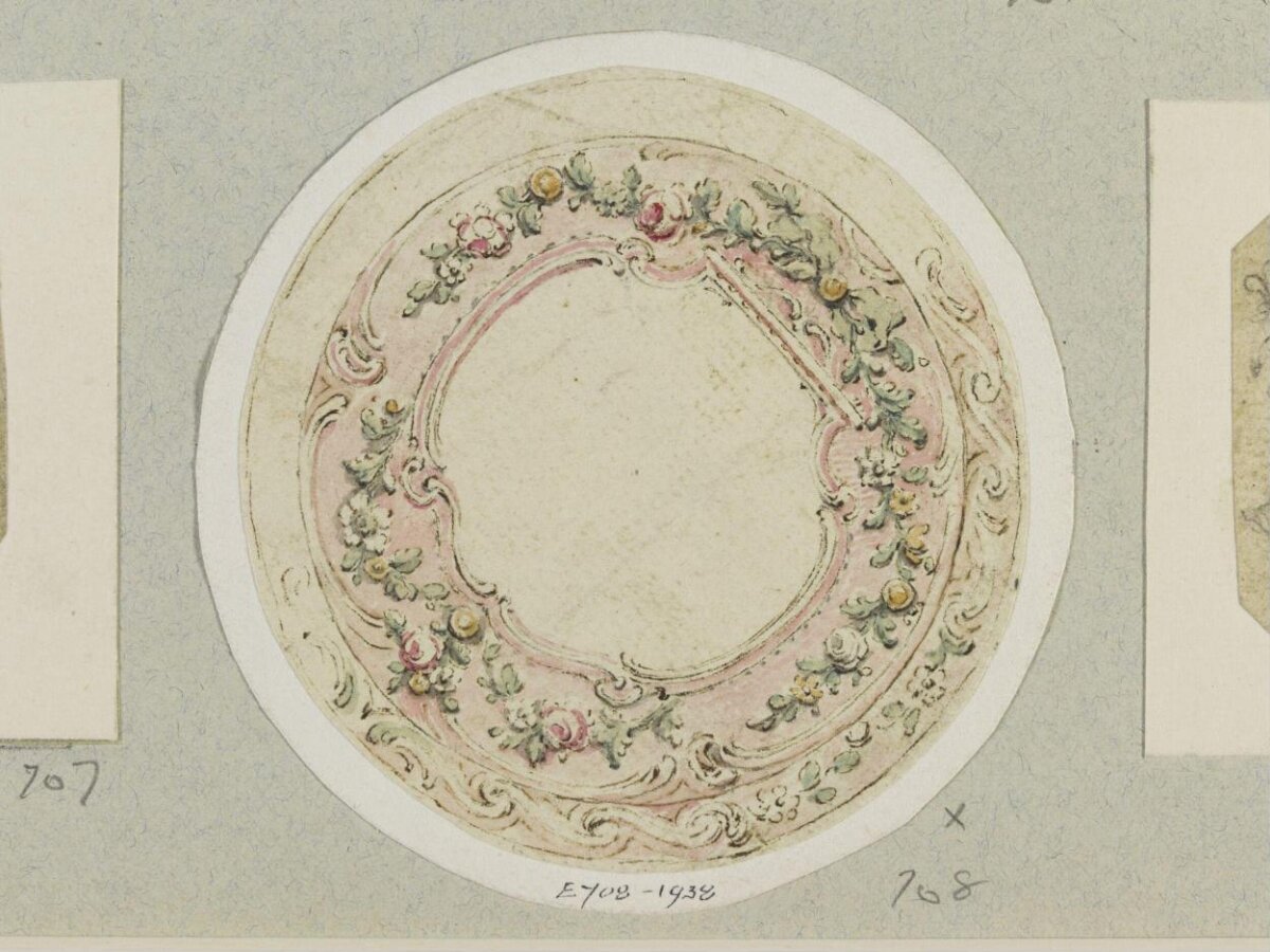 Decorative Plate Design Sketch