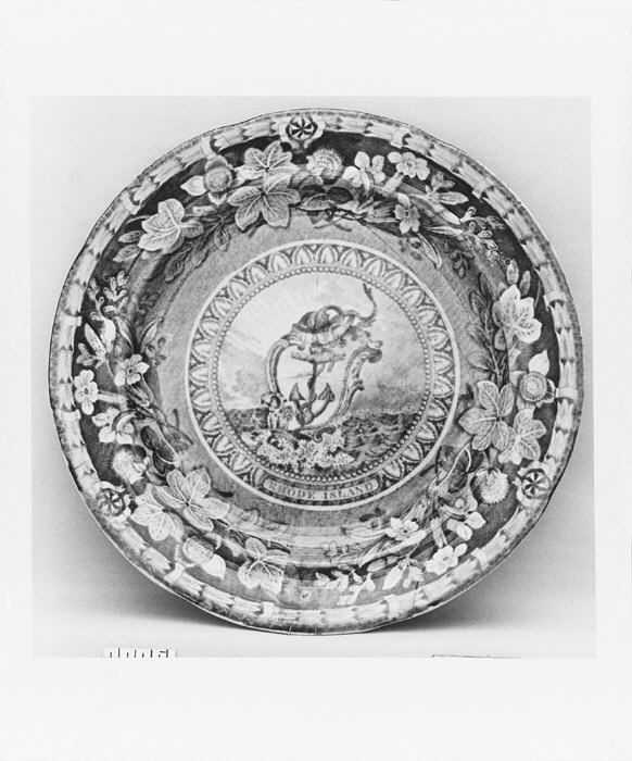 Rhode Island Seal Decorative Plate