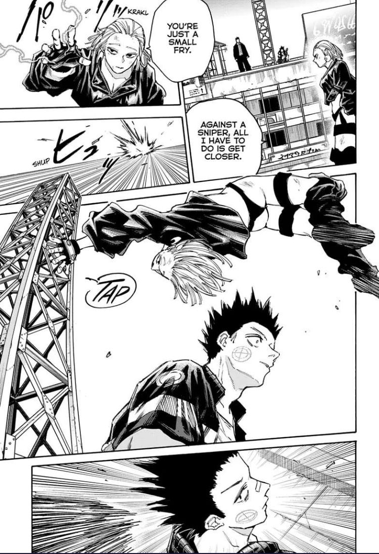 Manga Action Battle Scene