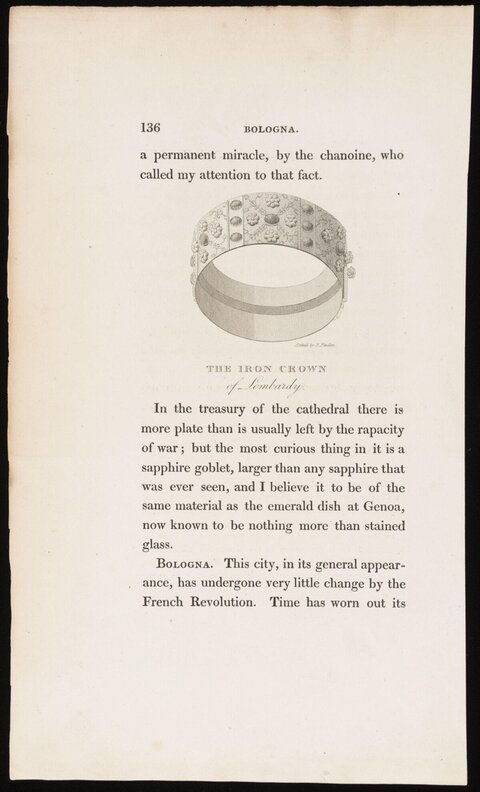 Iron Crown of Lombardy Book Page