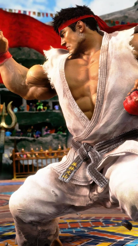 Street Fighter Ryu in Fighting Stance