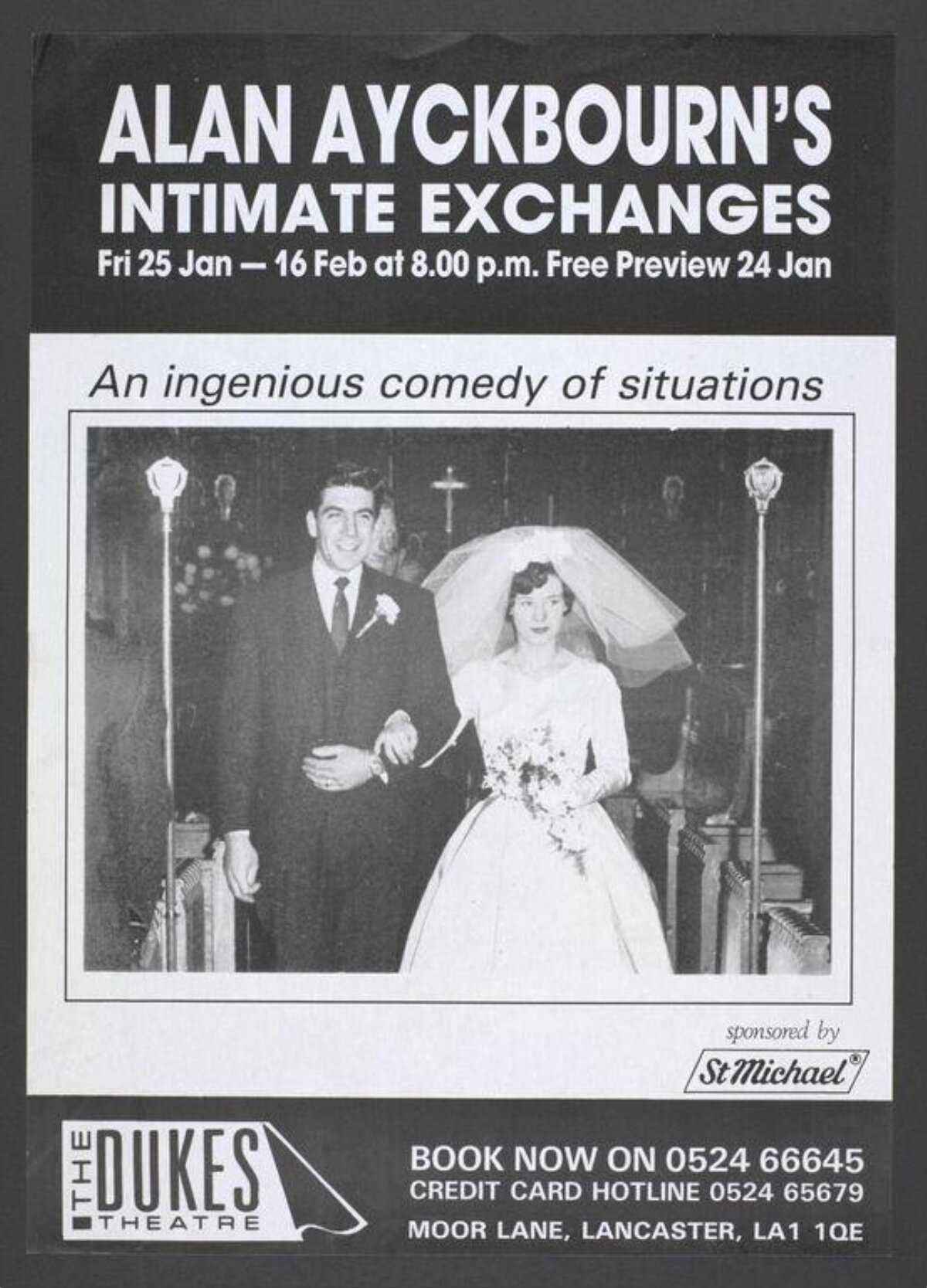 Intimate Exchanges Theatre Poster