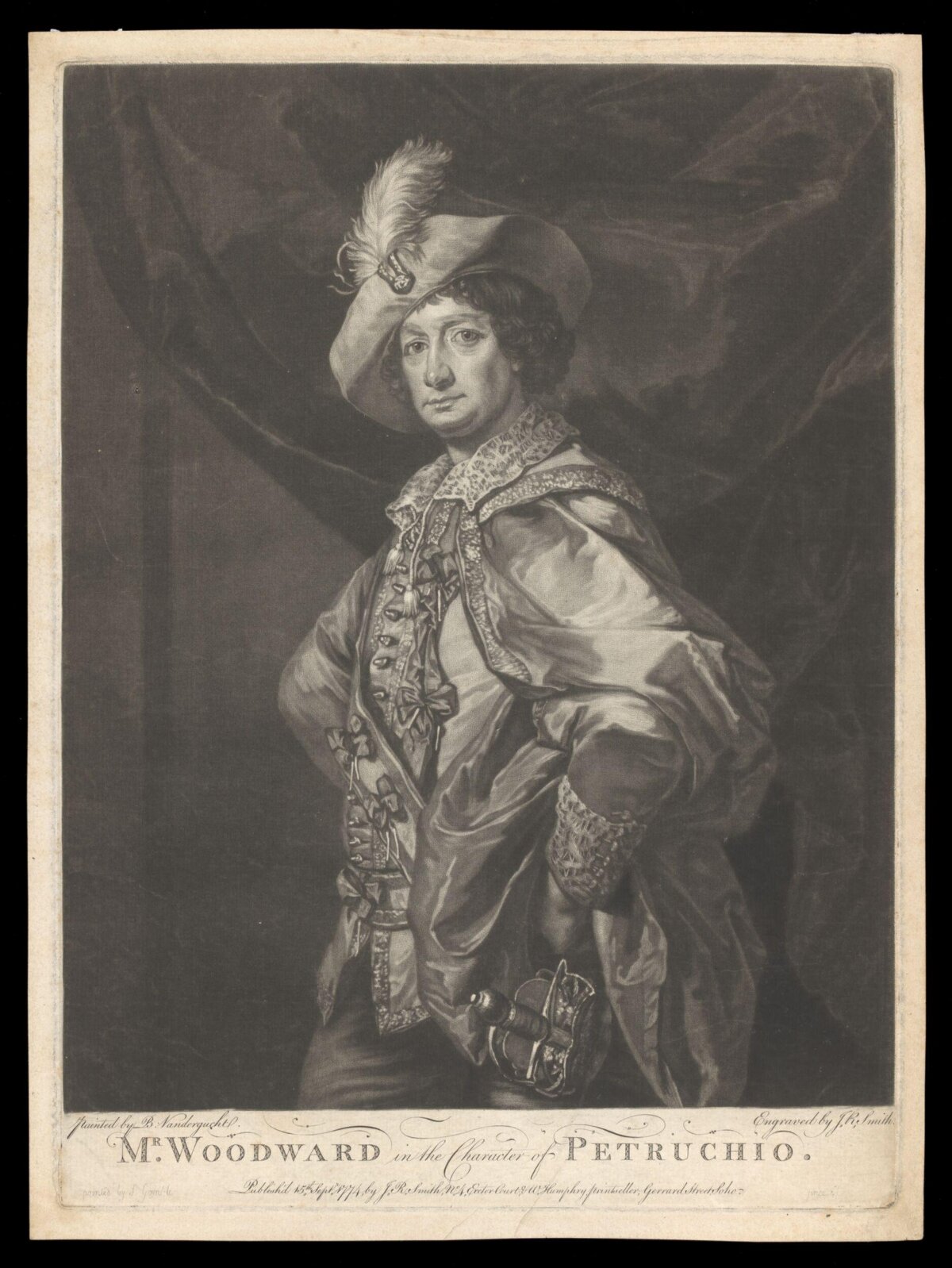Mr Woodward as Petruchio