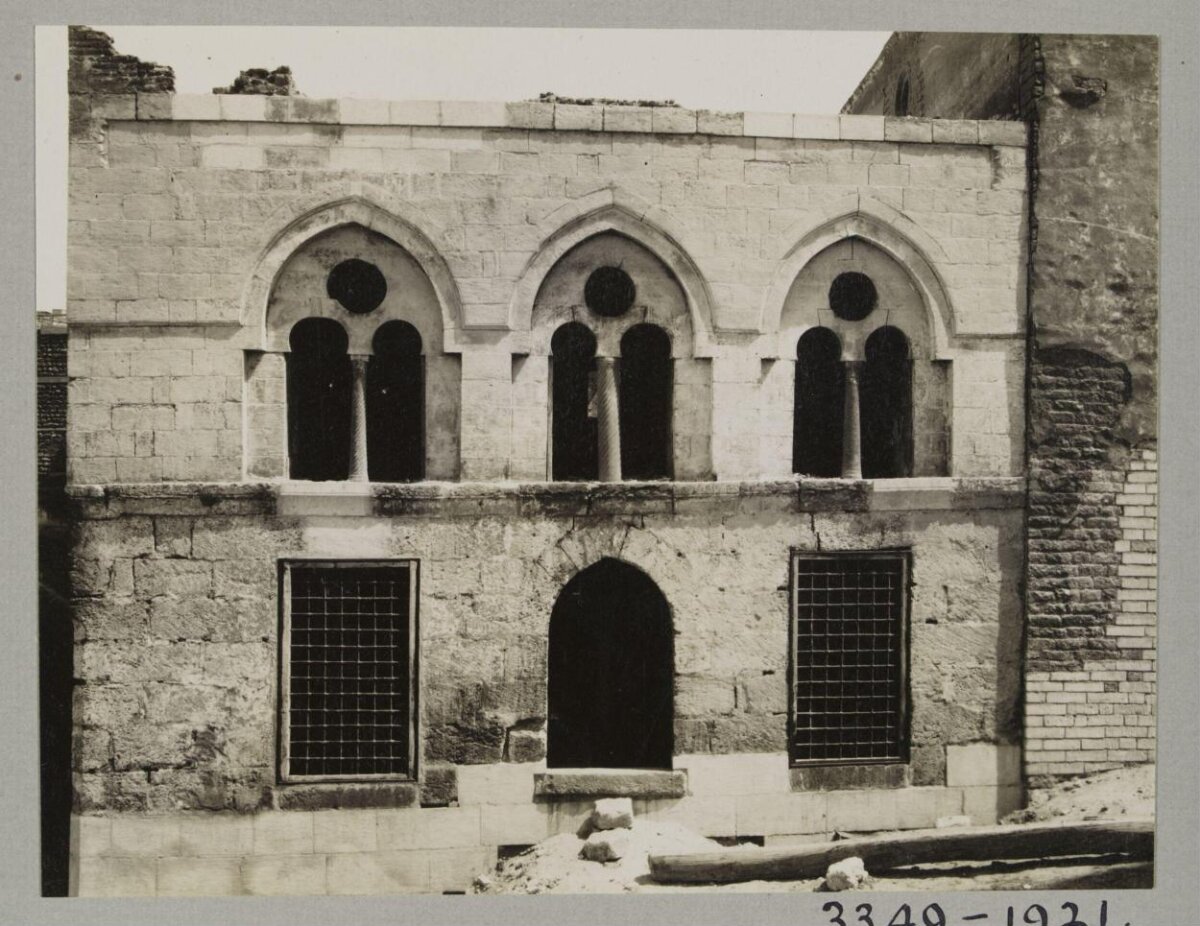 Historic Stone Building Facade