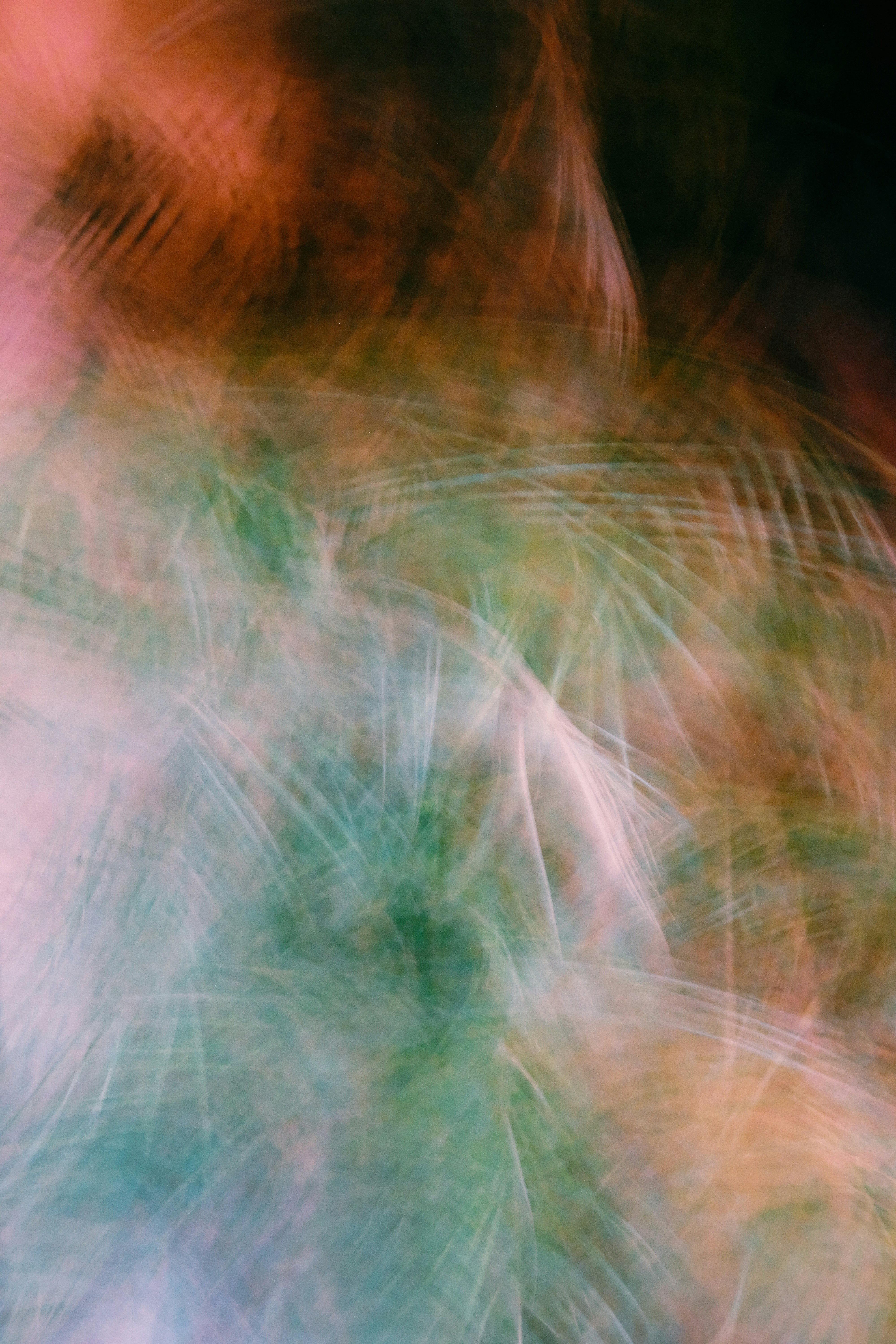 Abstract Blurred Color Motion Lines