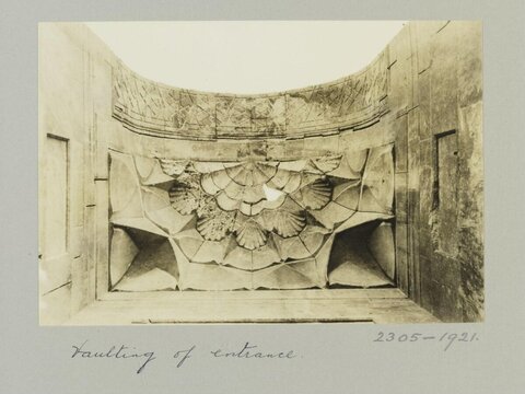 Ancient Entrance Stone Vaulting