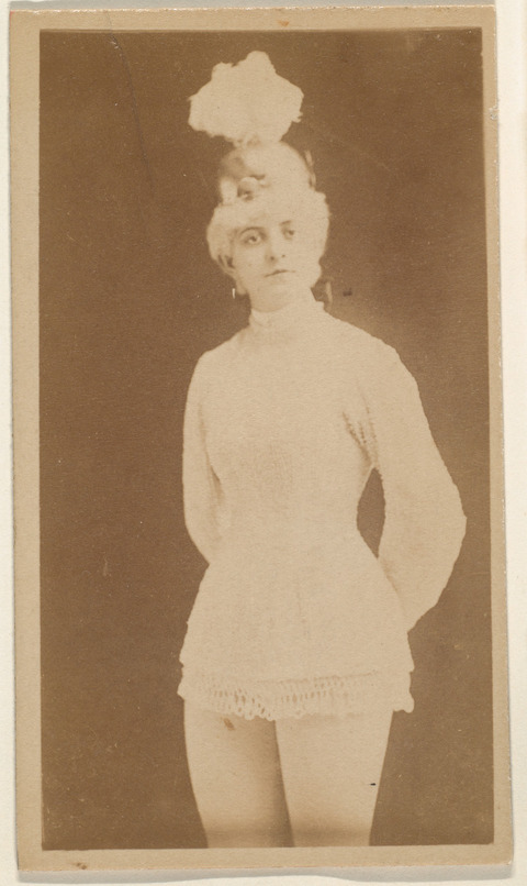 Vintage Portrait of Female Performer