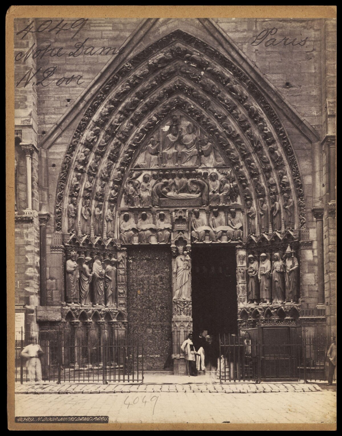 Paris Notre Dame North Door