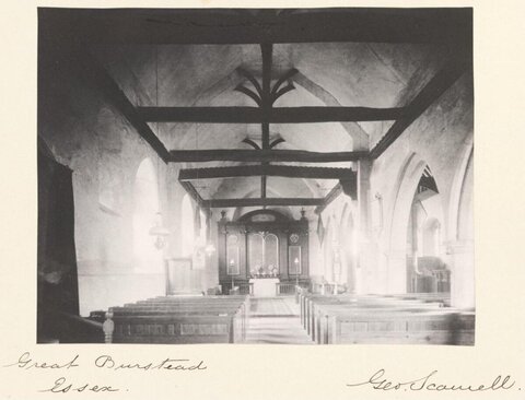 Great Burstead Church Interior