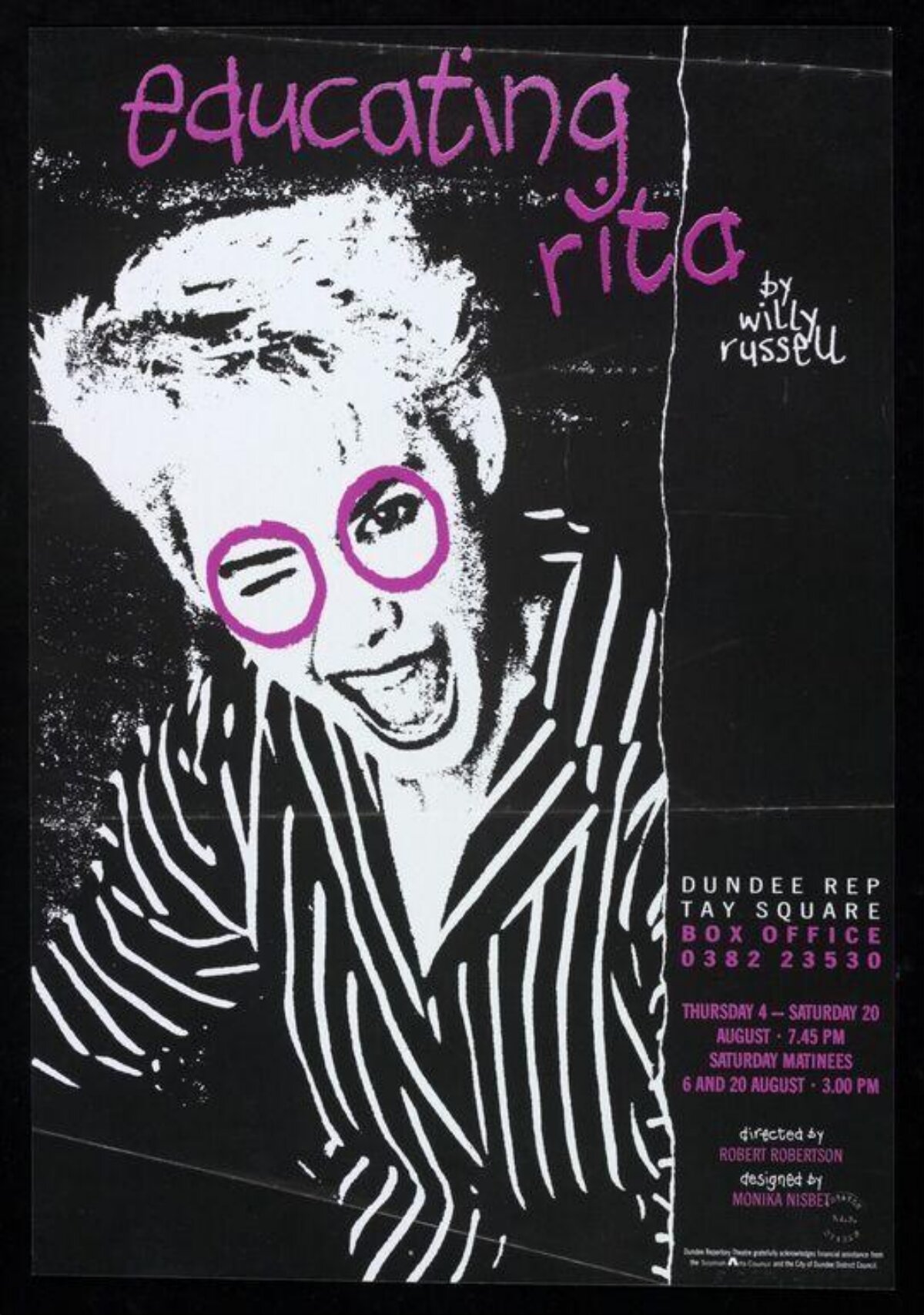 Educating Rita Theater Play Poster