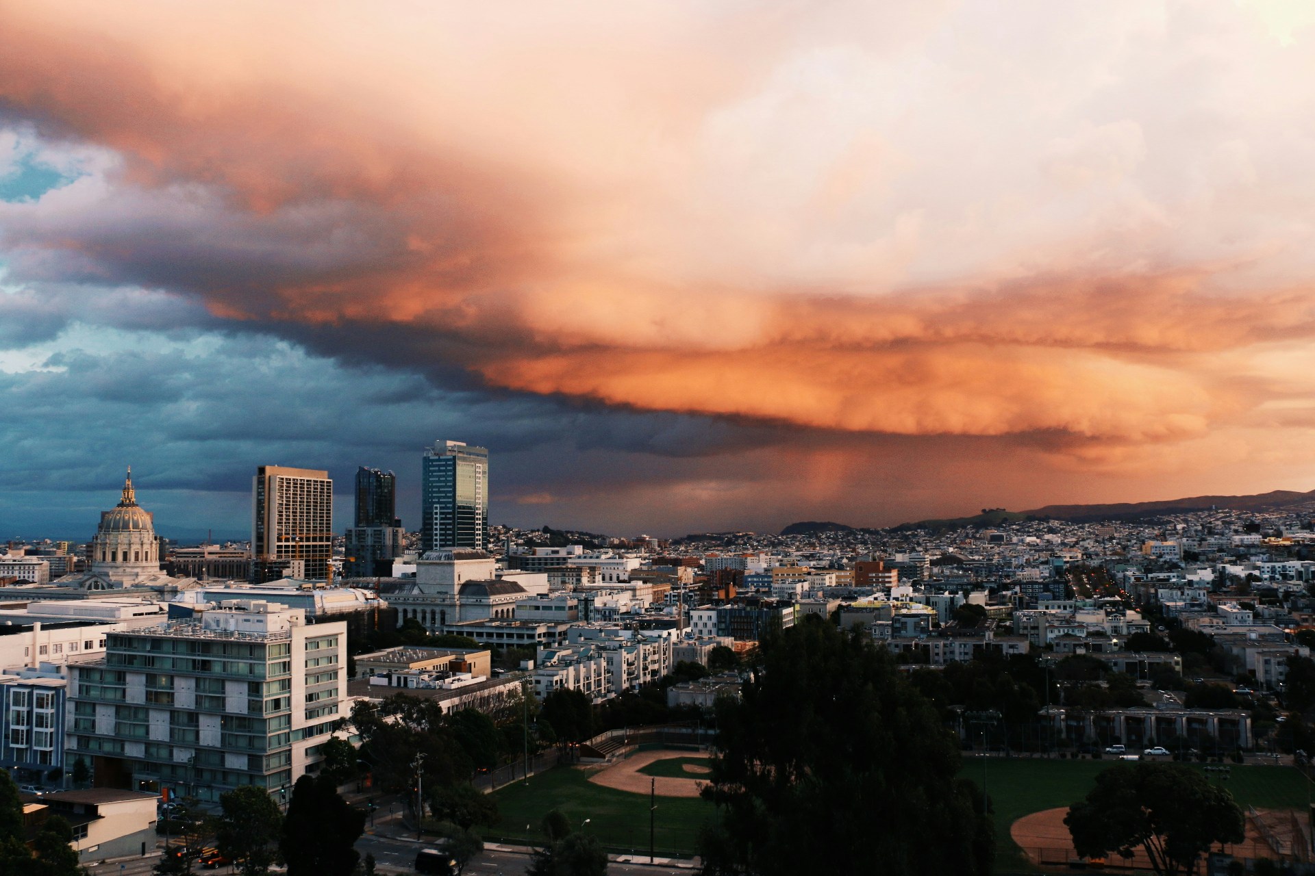 San Francisco Sunset City View