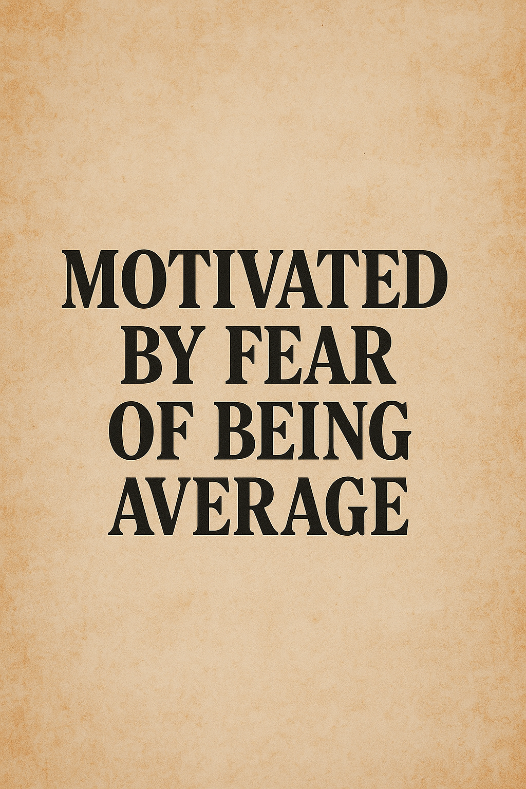 Motivational Quote On Vintage Background