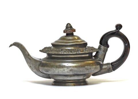 Antique Silver Teapot