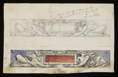 Decorative Frieze Design Sketches