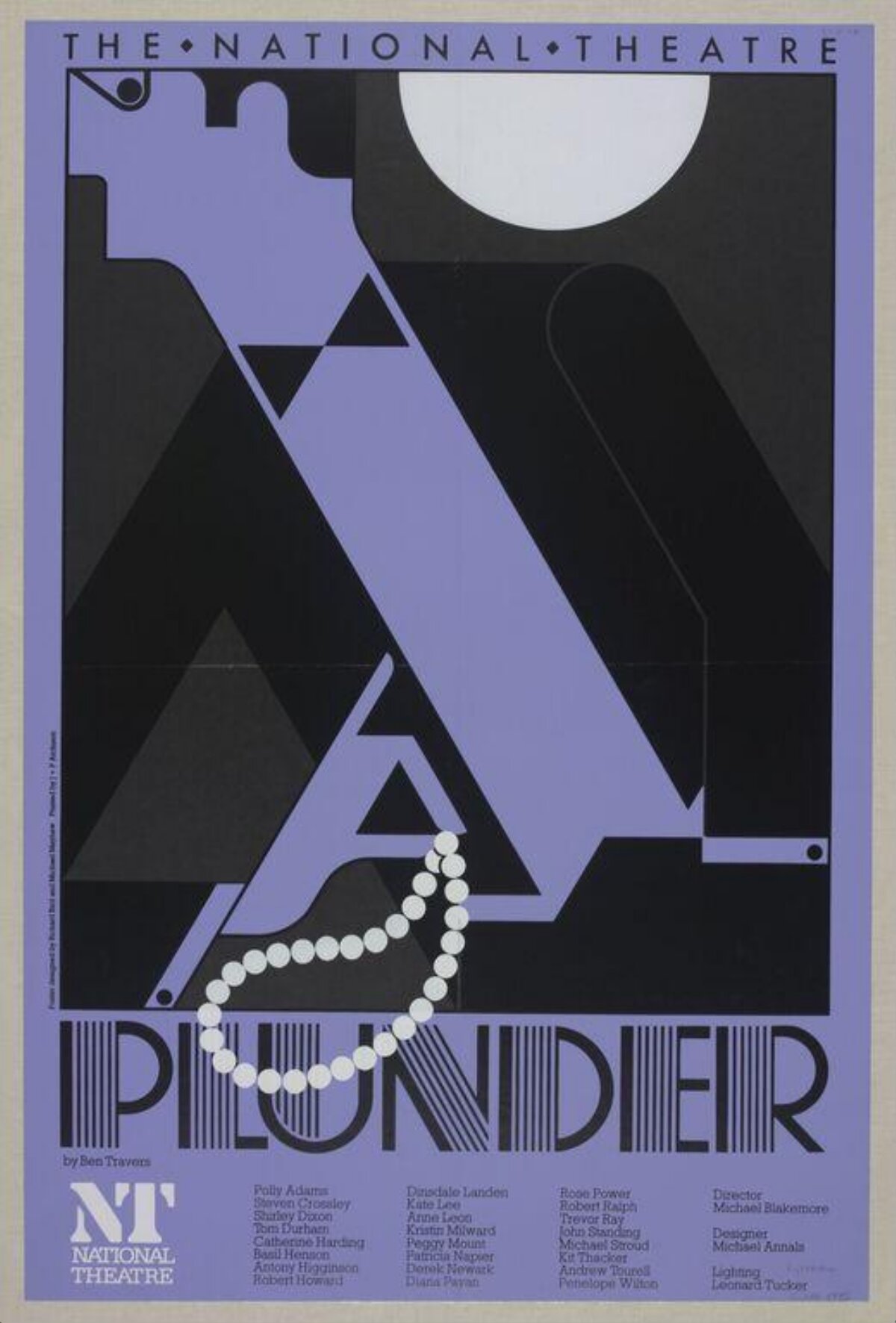 National Theatre Plunder Play Poster