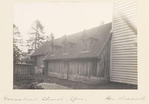Greenstead Church Essex Exterior View