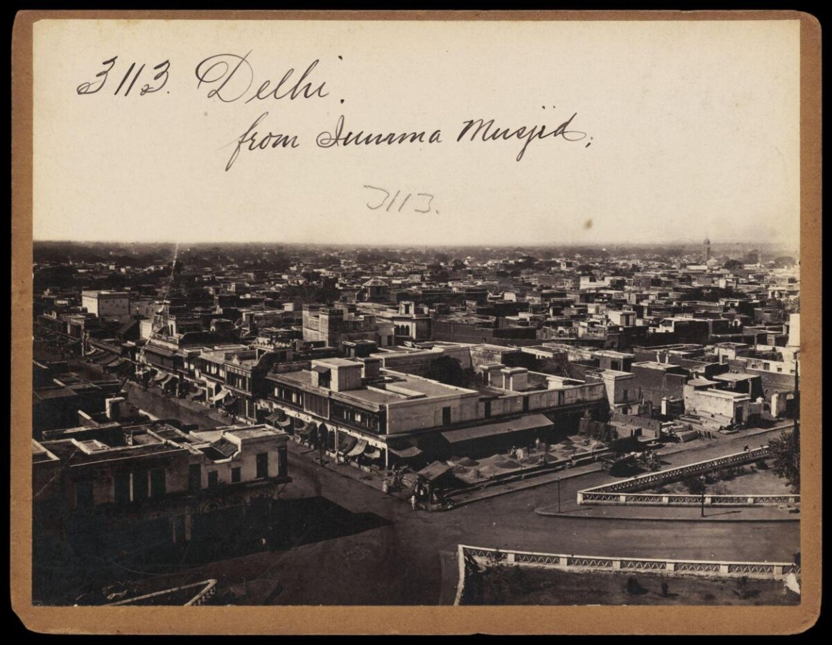 Delhi View from Jama Masjid