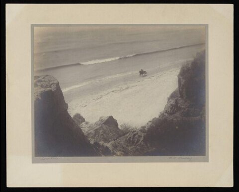 Horse Riders on Coastal Beach