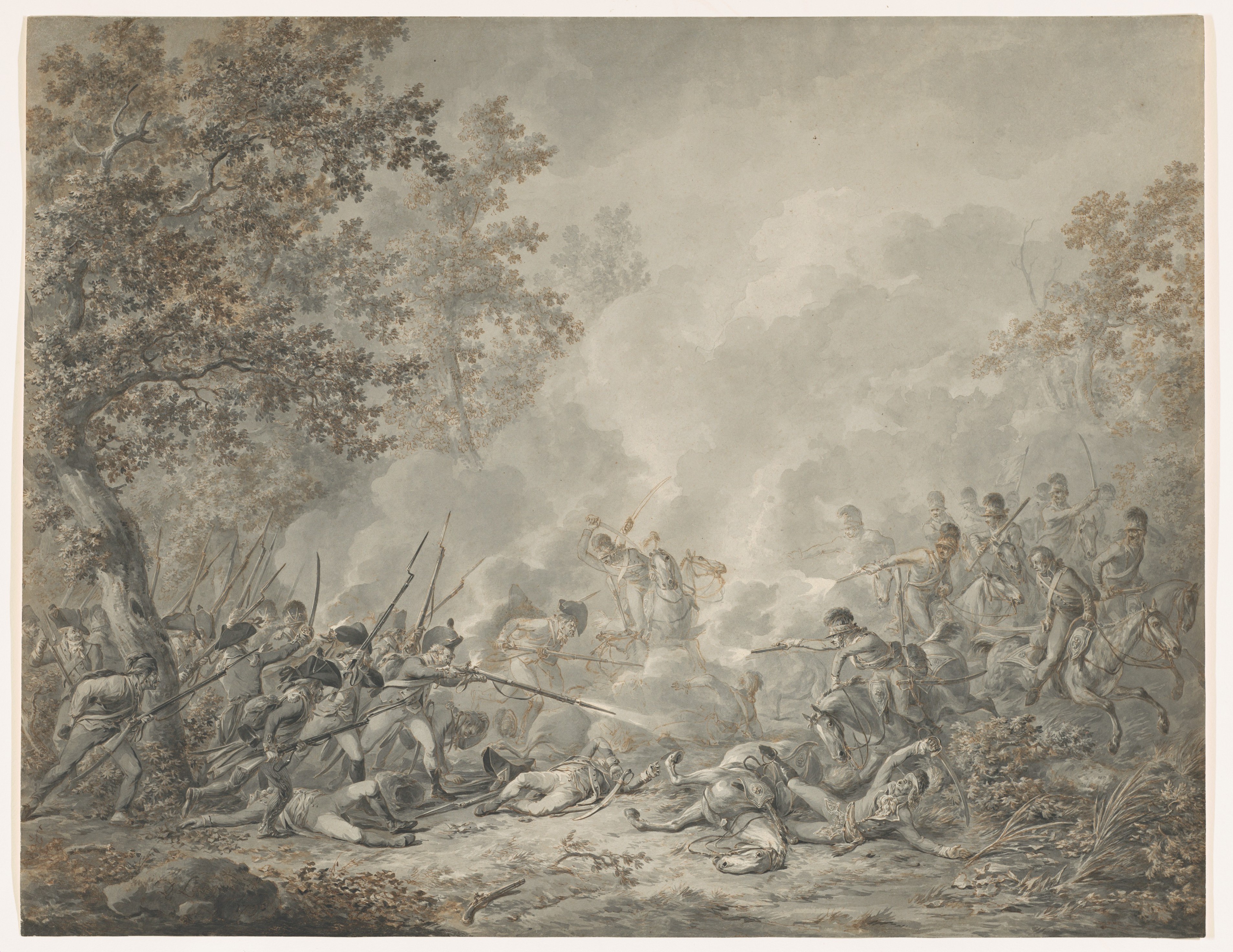 Battle in Wooded Terrain
