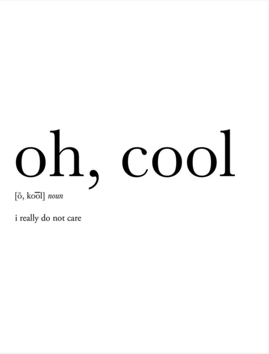 Funny Oh Cool Dictionary Definition