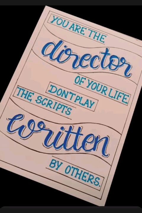 Hand Lettered Motivational Quote