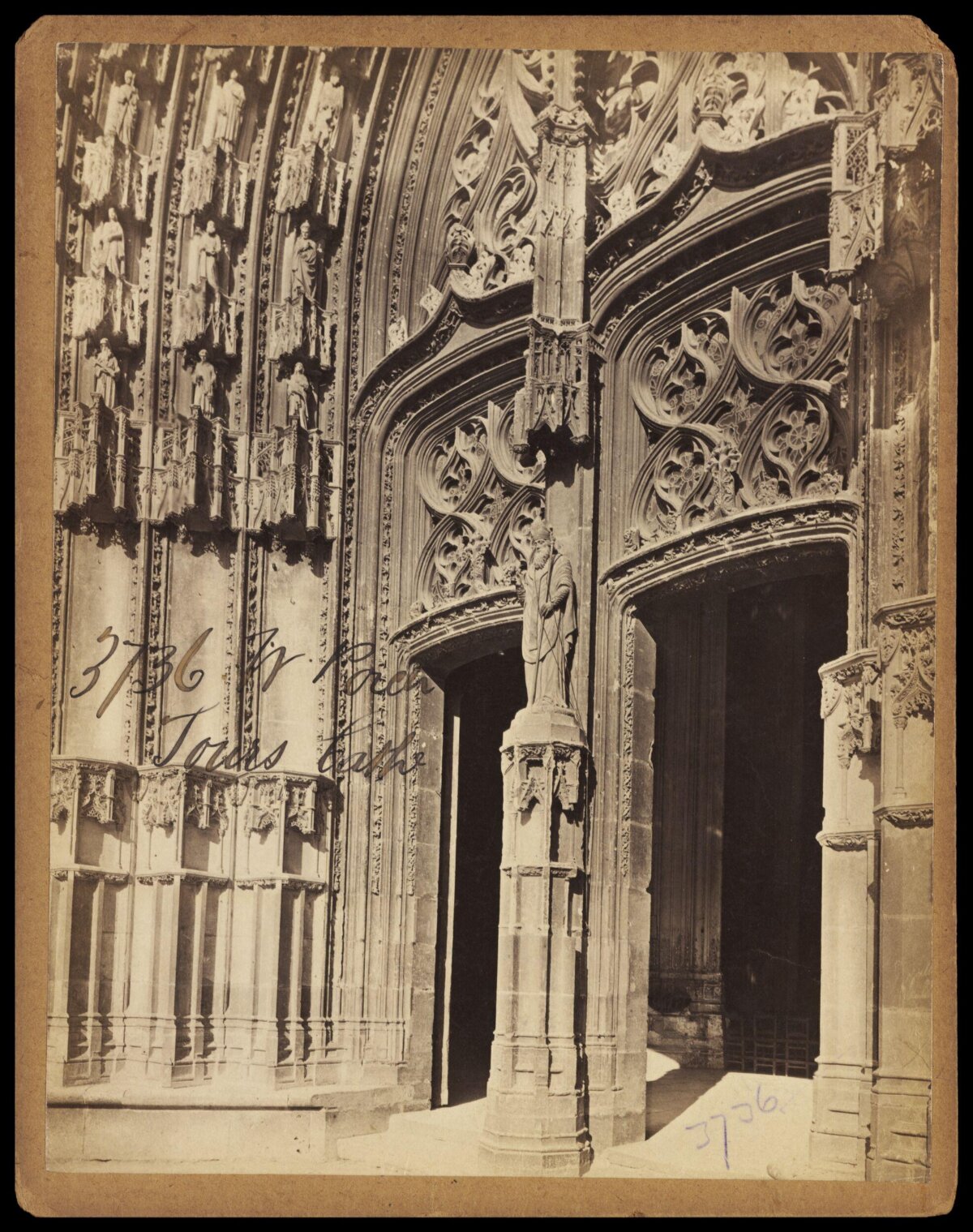 Gothic Cathedral Main Entrance