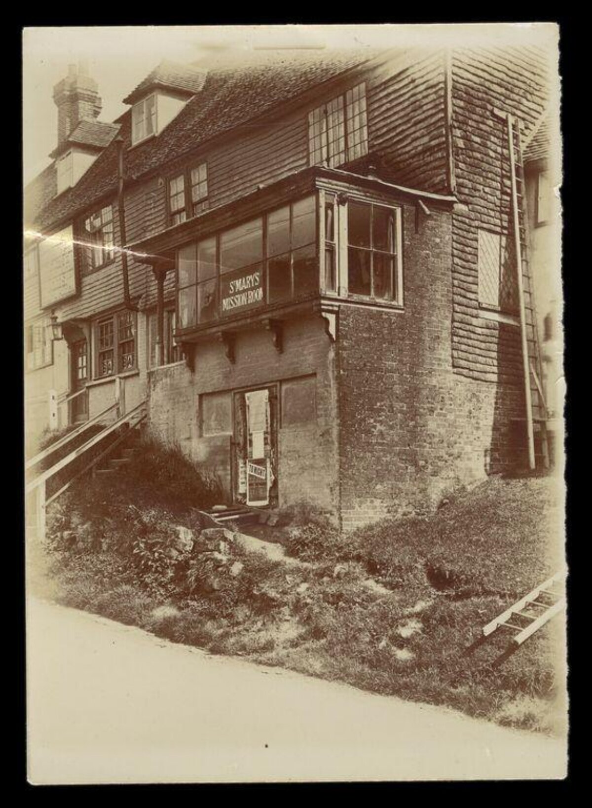 Vintage St Mary's Mission Room Exterior