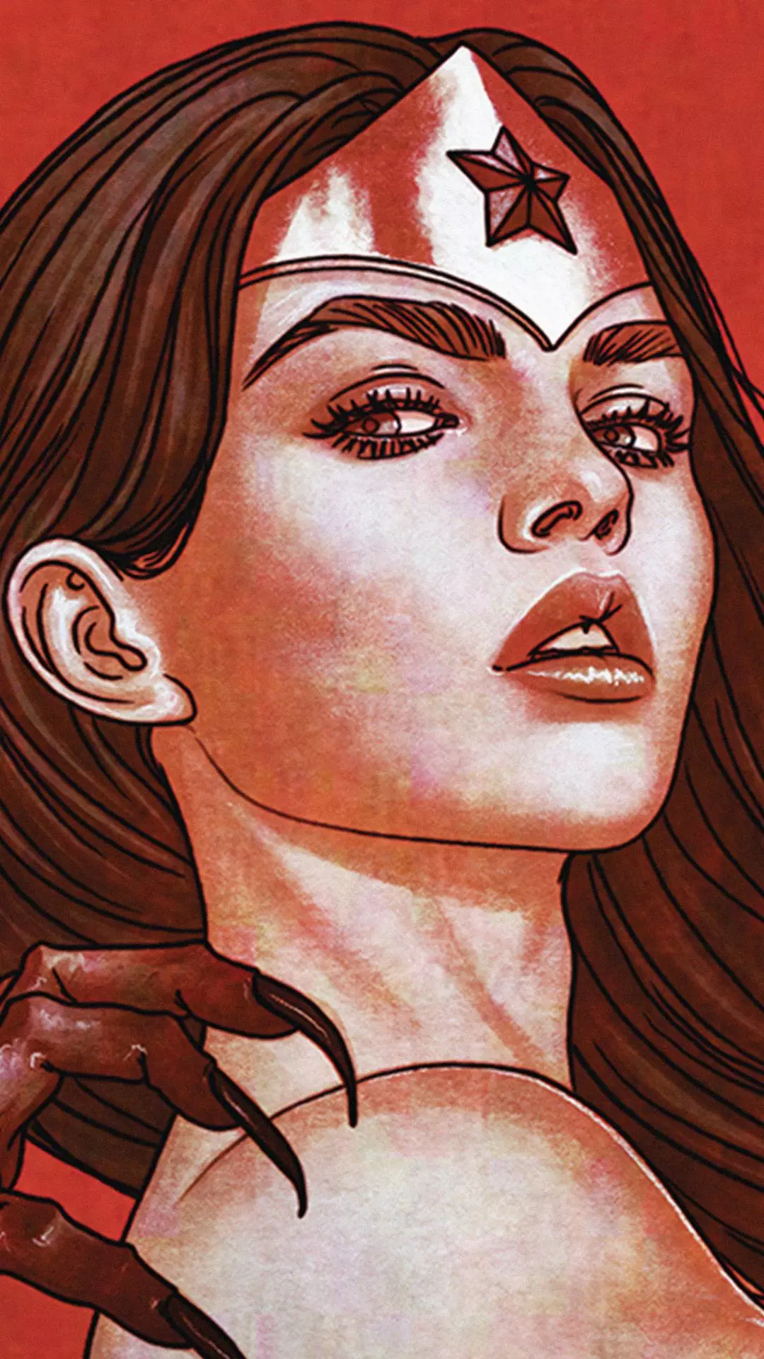 Wonder Woman Comic Portrait