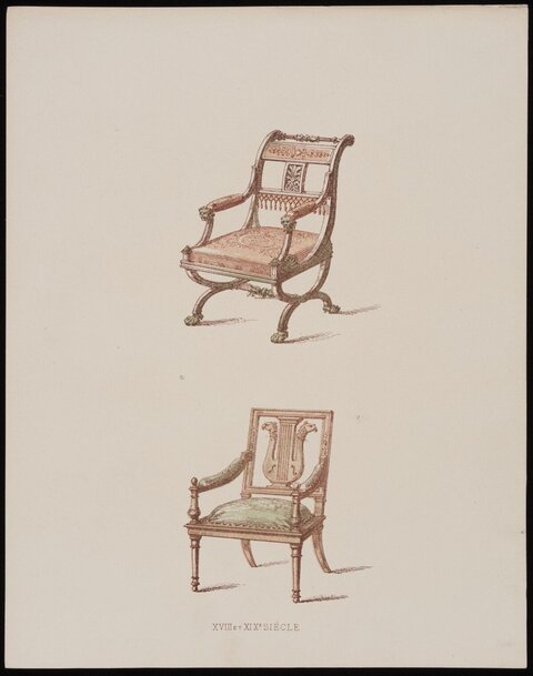 18th-19th Century Armchair Designs