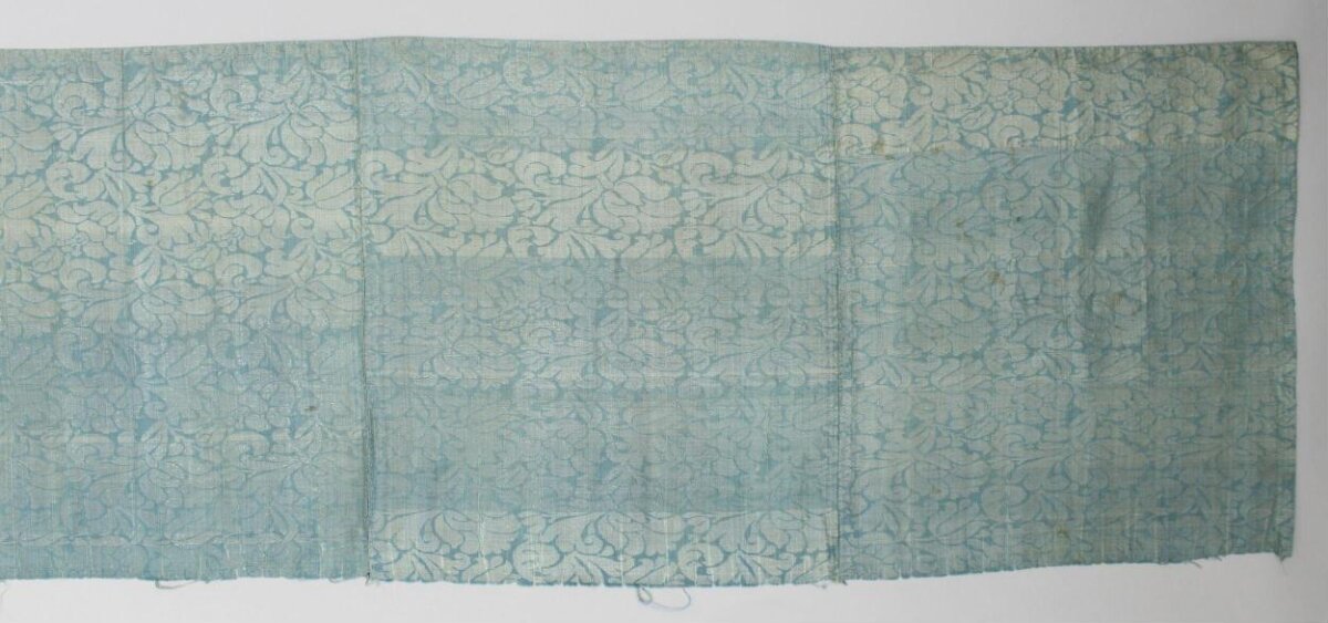 Light Blue Floral Patterned Fabric