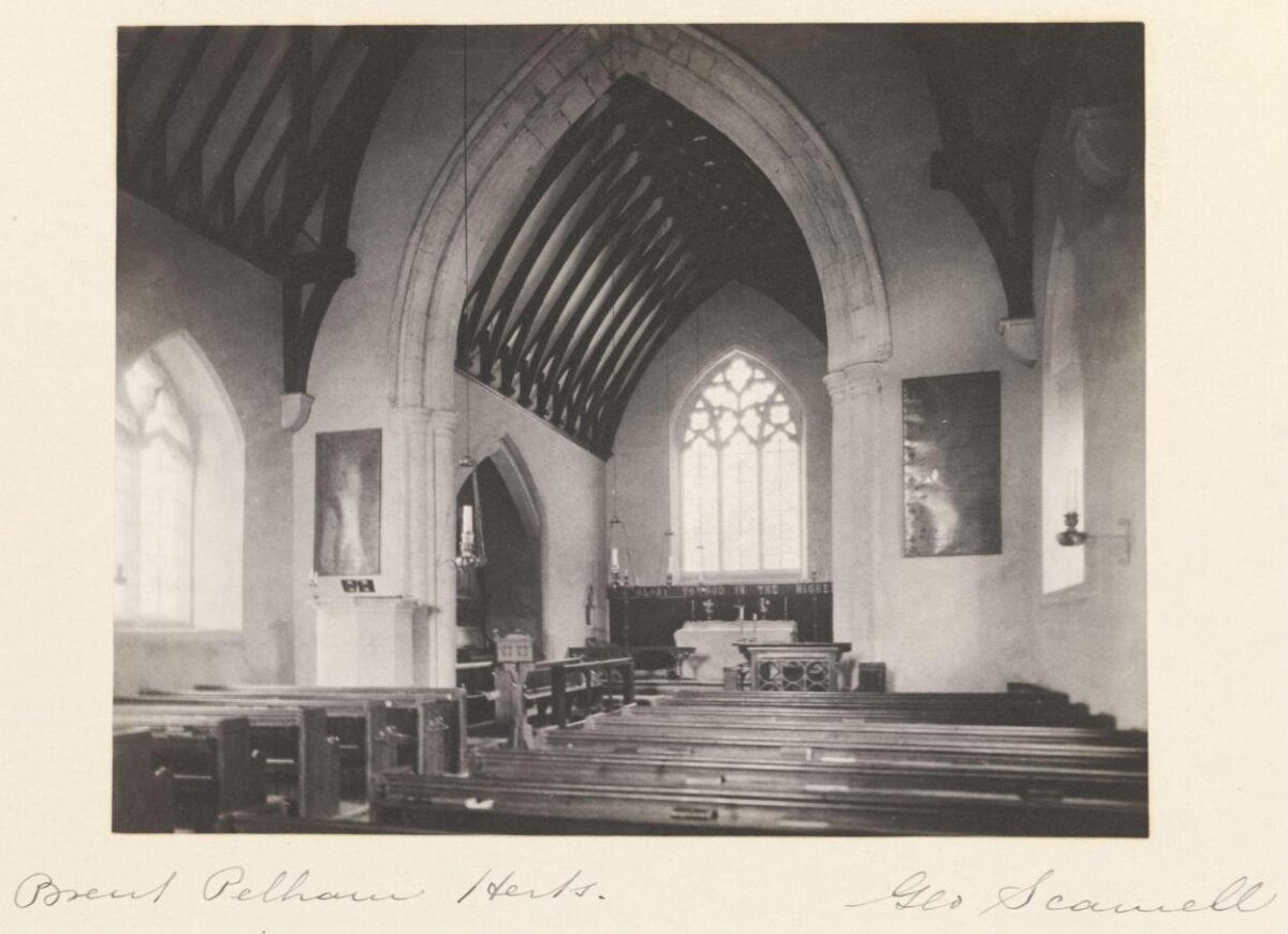 Brent Pelham Church Interior