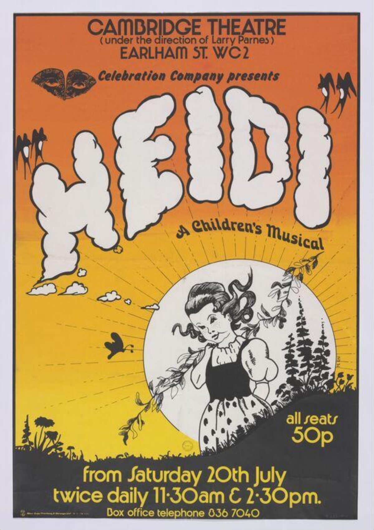 Heidi Children's Musical Poster