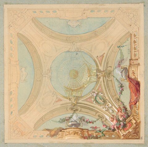 Design Sketch of Domed Ceiling