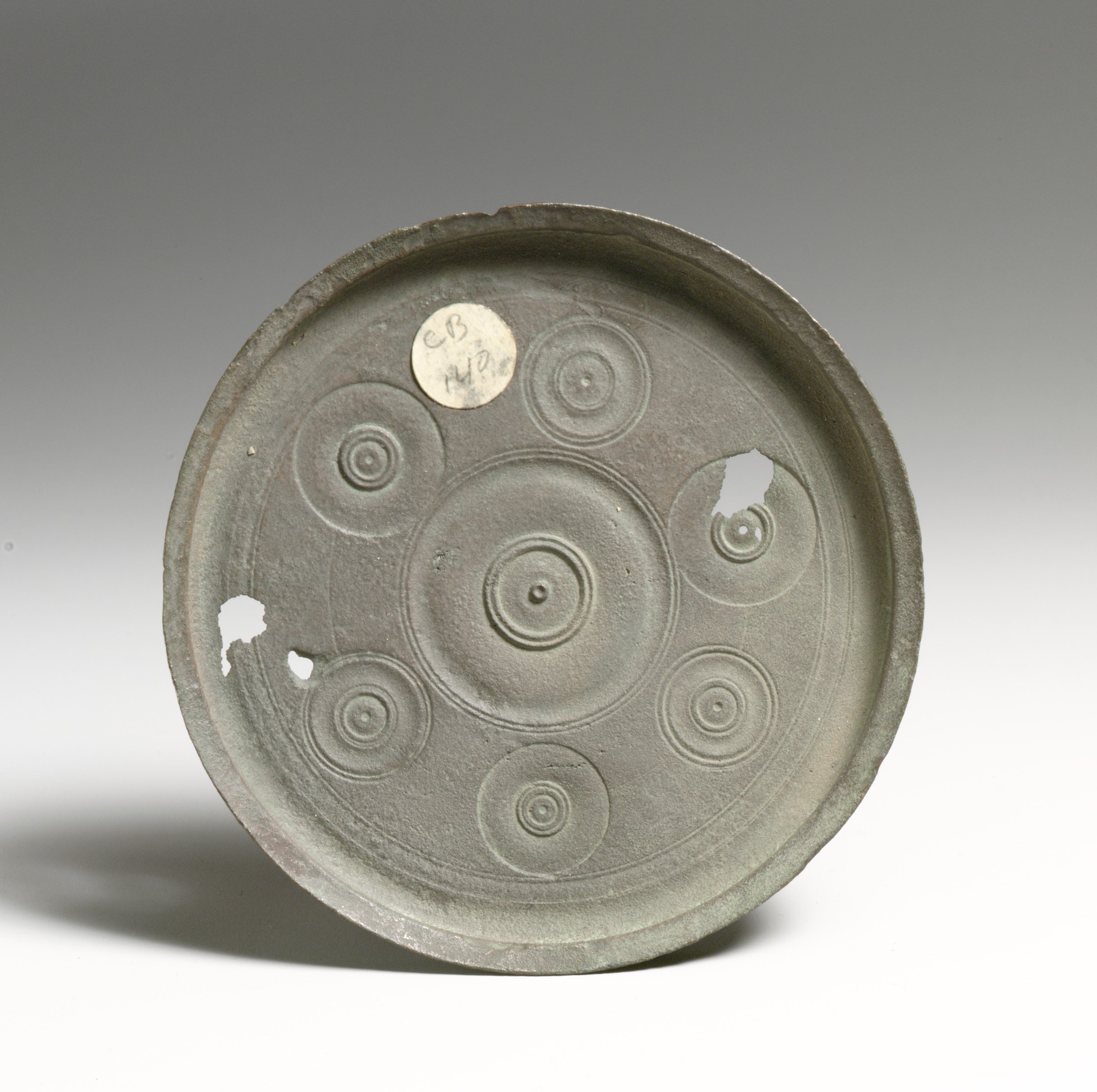 Damaged Ancient Bronze Mirror