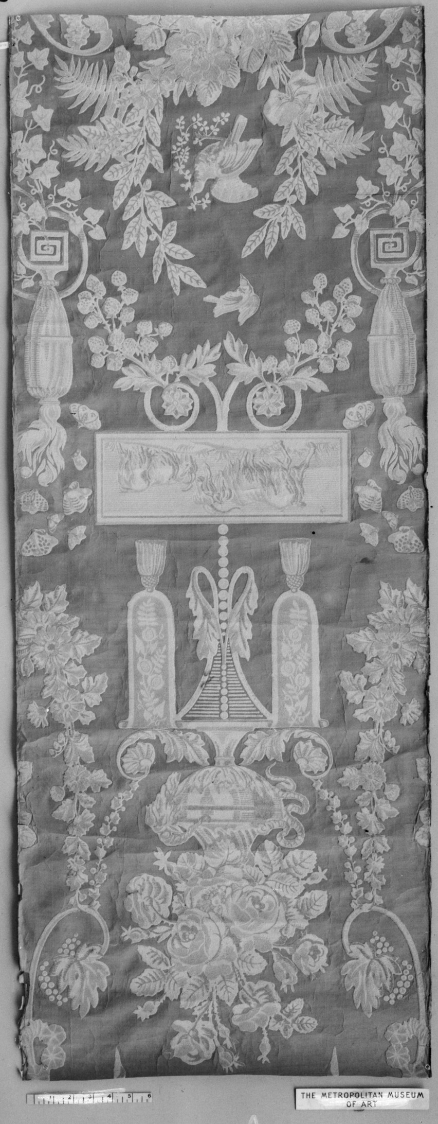 Antique Decorative Textile Fragment