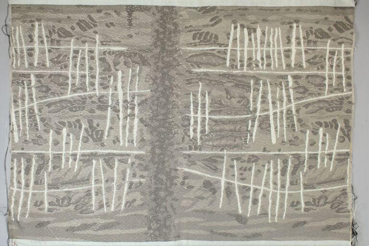 Abstract Pattern Woven Textile