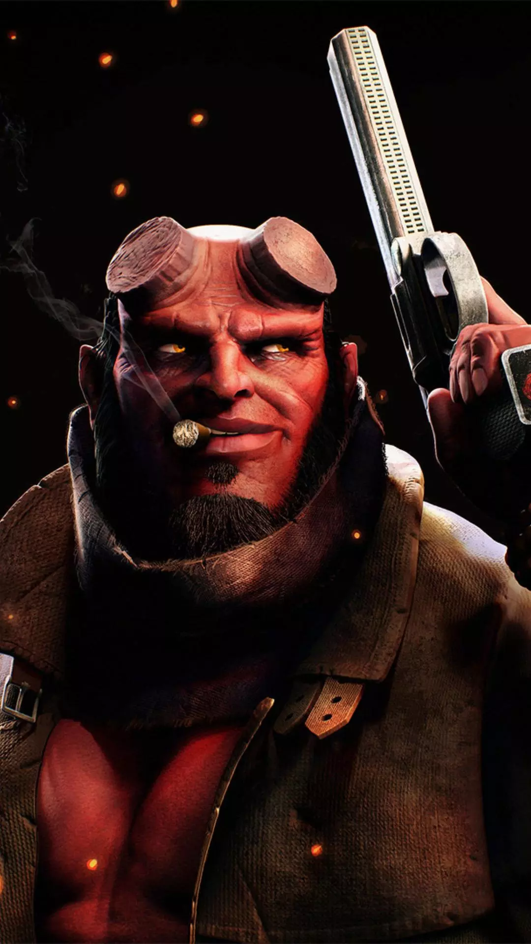 Portrait of Hellboy