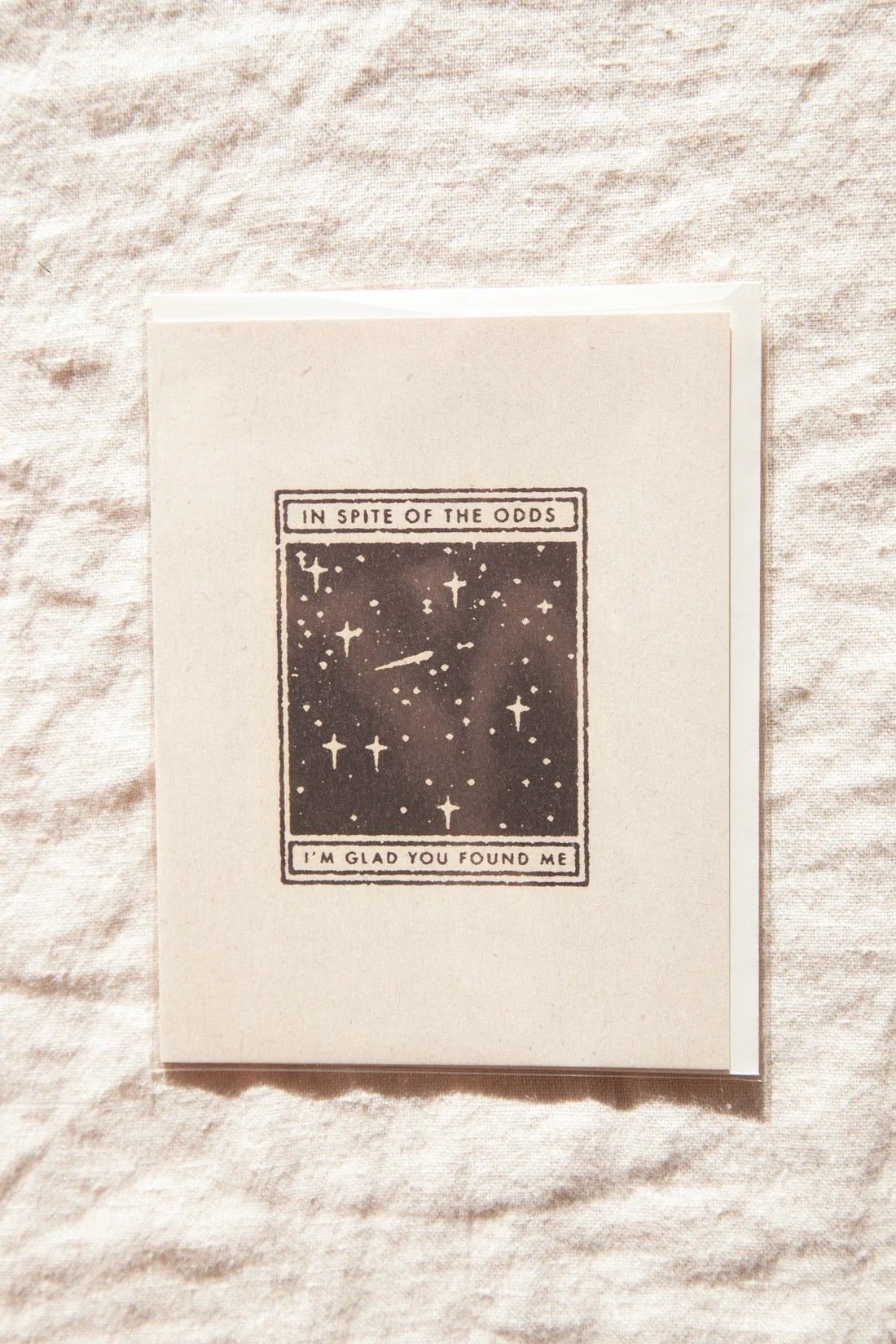 Starry Romantic Greeting Card
