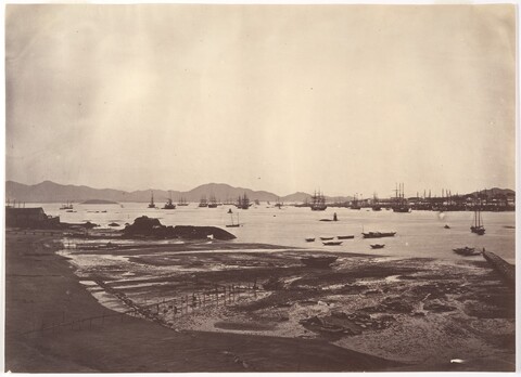 Vintage Coastal Harbor View