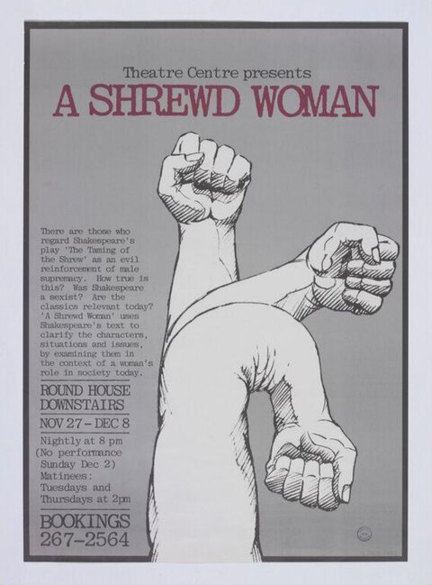 A Shrewd Woman Theatre Poster